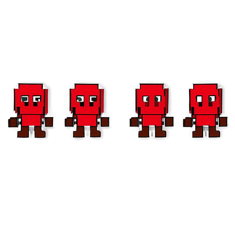 Classic 8 Bit Character PNG 06232024
