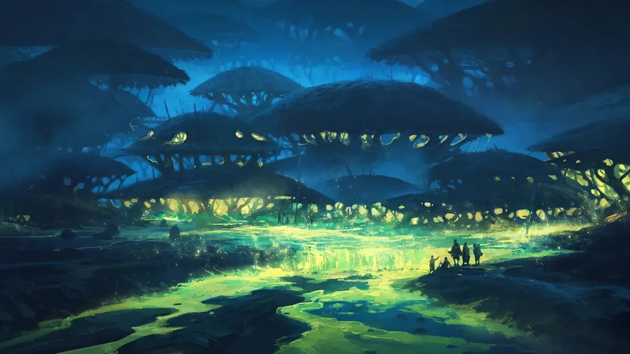 Night Forest