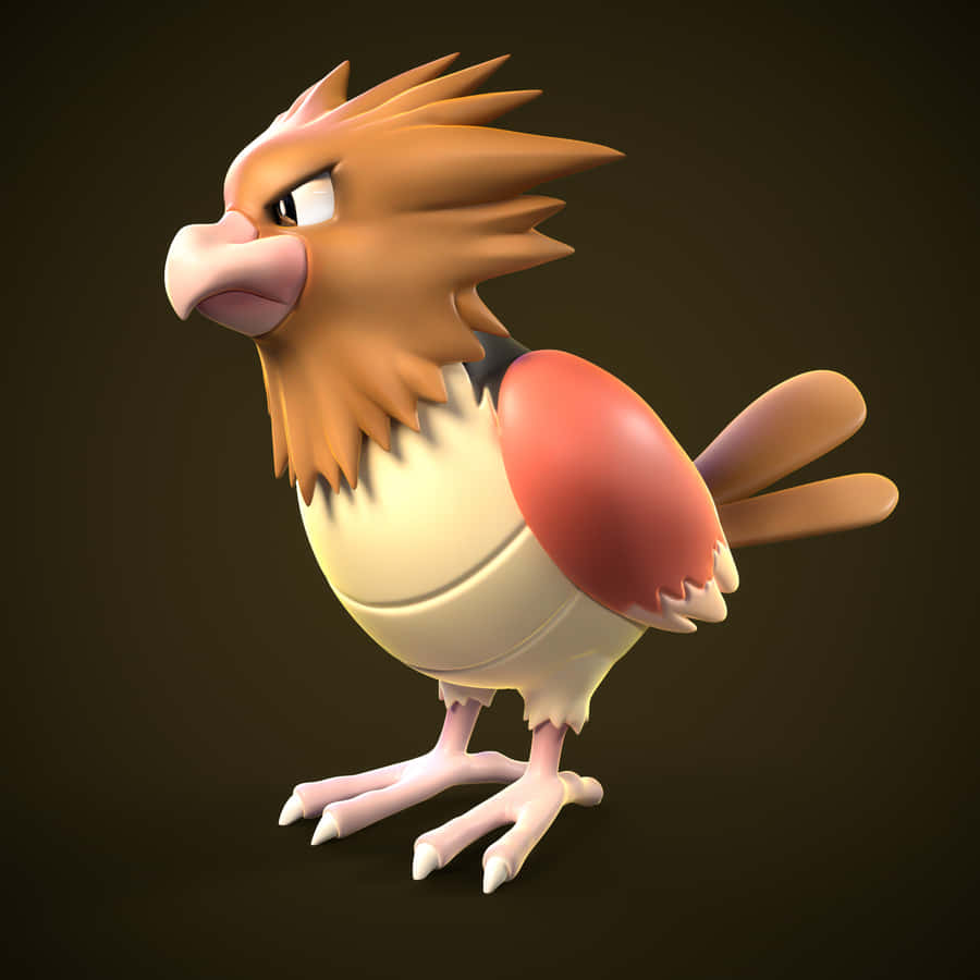 Pokemon Spearow 3D Design