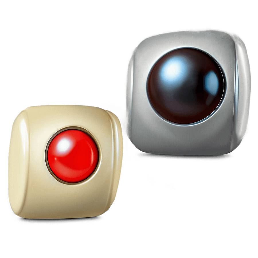Red Dot on White Background PNG frf67