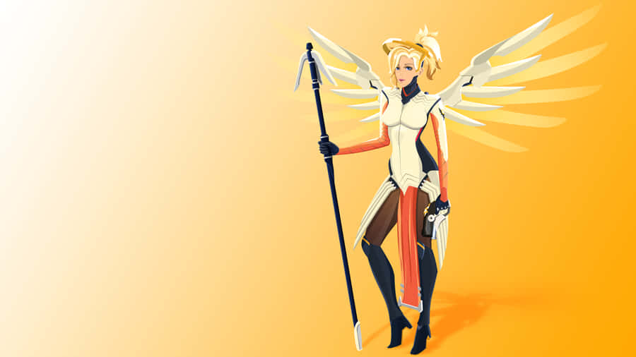 OverwatchMercy 5760 x 3240 Hintergrundbild