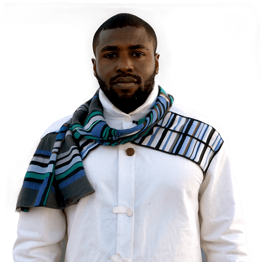 Black Man with Coffee PNG 33