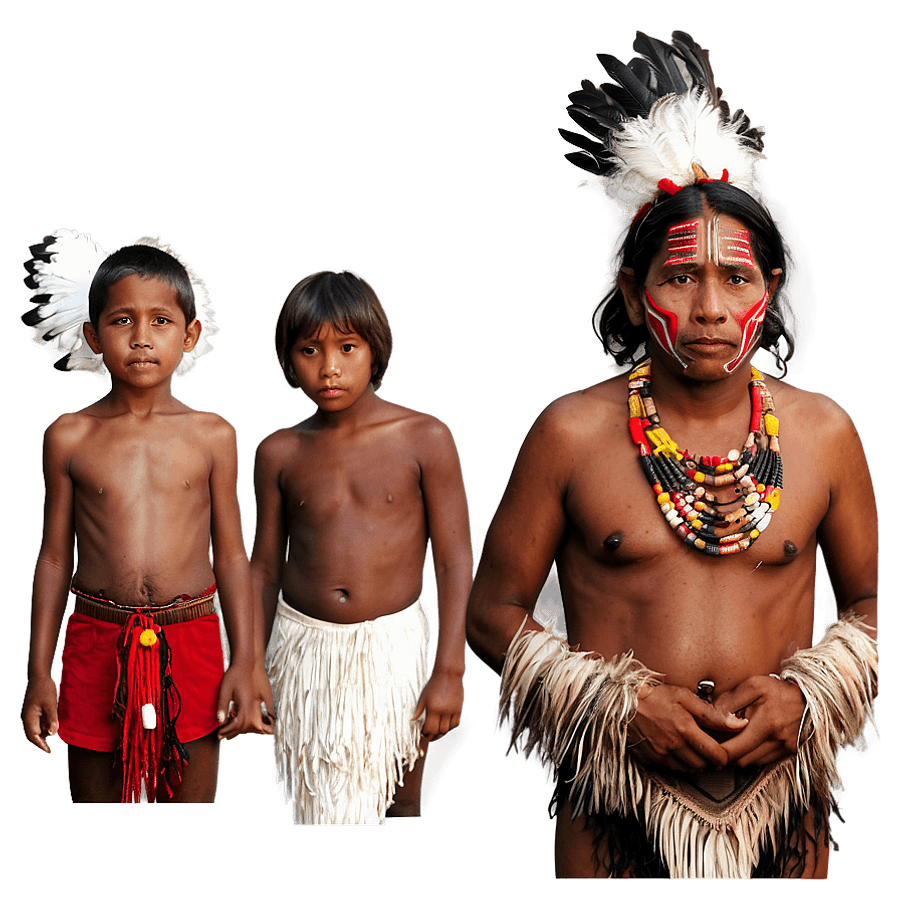 Latin America Indigenous Tribes PNG 60