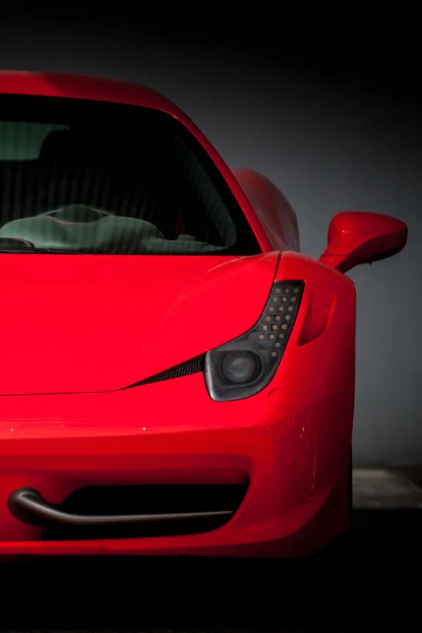 Red Visualization Ferrari iPhone