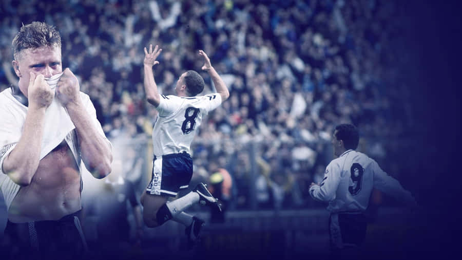 "Minnesbilderav Paul Gascoigne" (literally translated) or "Paul Gascoignes minnen" (more colloquial). These could both be options for a computer or mobile wallpaper featuring the former football player.