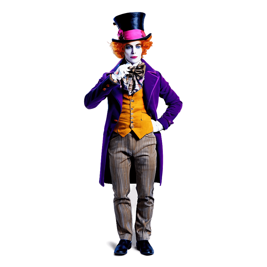 Mad Hatter Original Design PNG 22