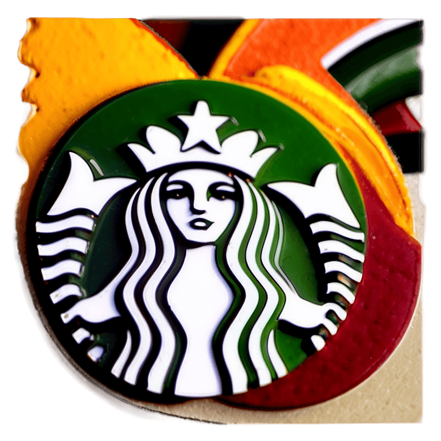Colorful Starbucks Logo PNG rvp55
