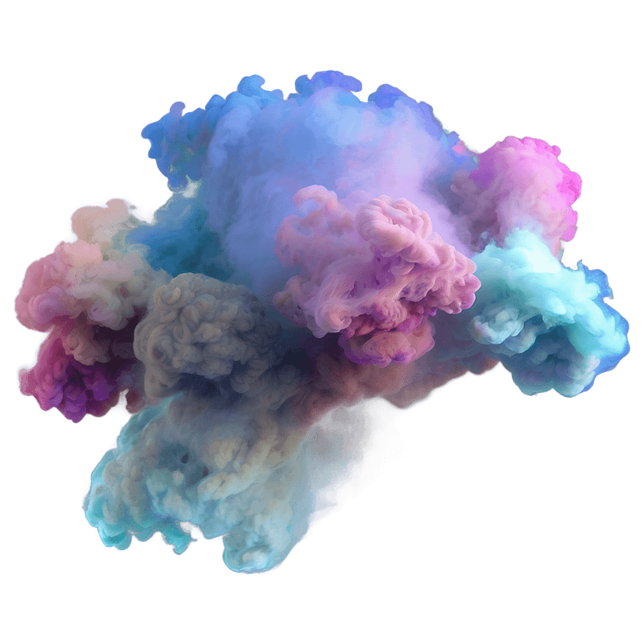 Warped Smoke Clouds PNG 91