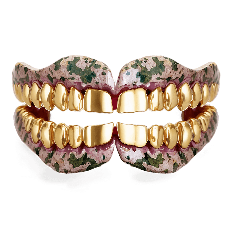 Camouflage Grillz PNG etu