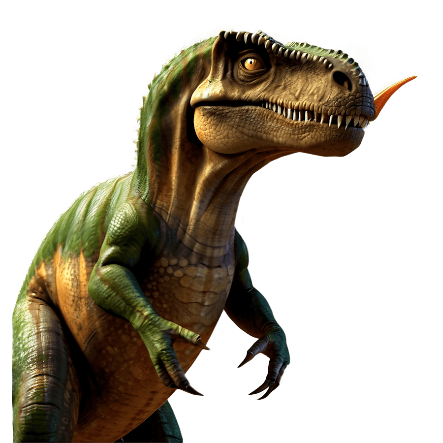 cartoon dinosaur d