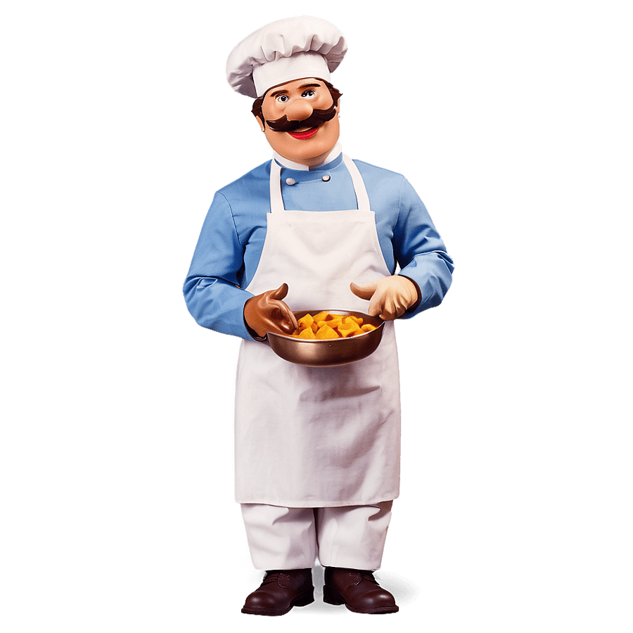 Vintage Swedish Chef PNG 06242024