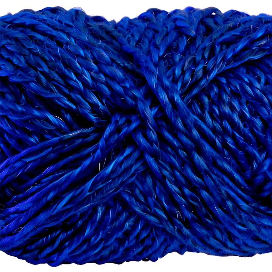 Blue Yarn PNG 05252024