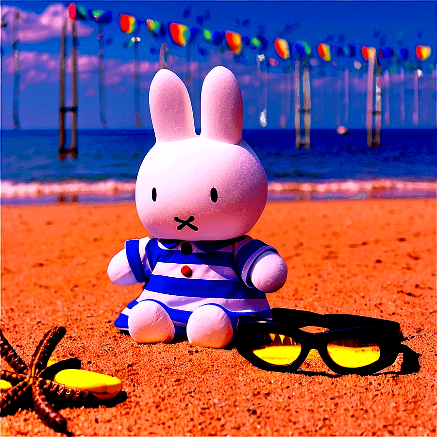Miffy at the Beach PNG ysc67