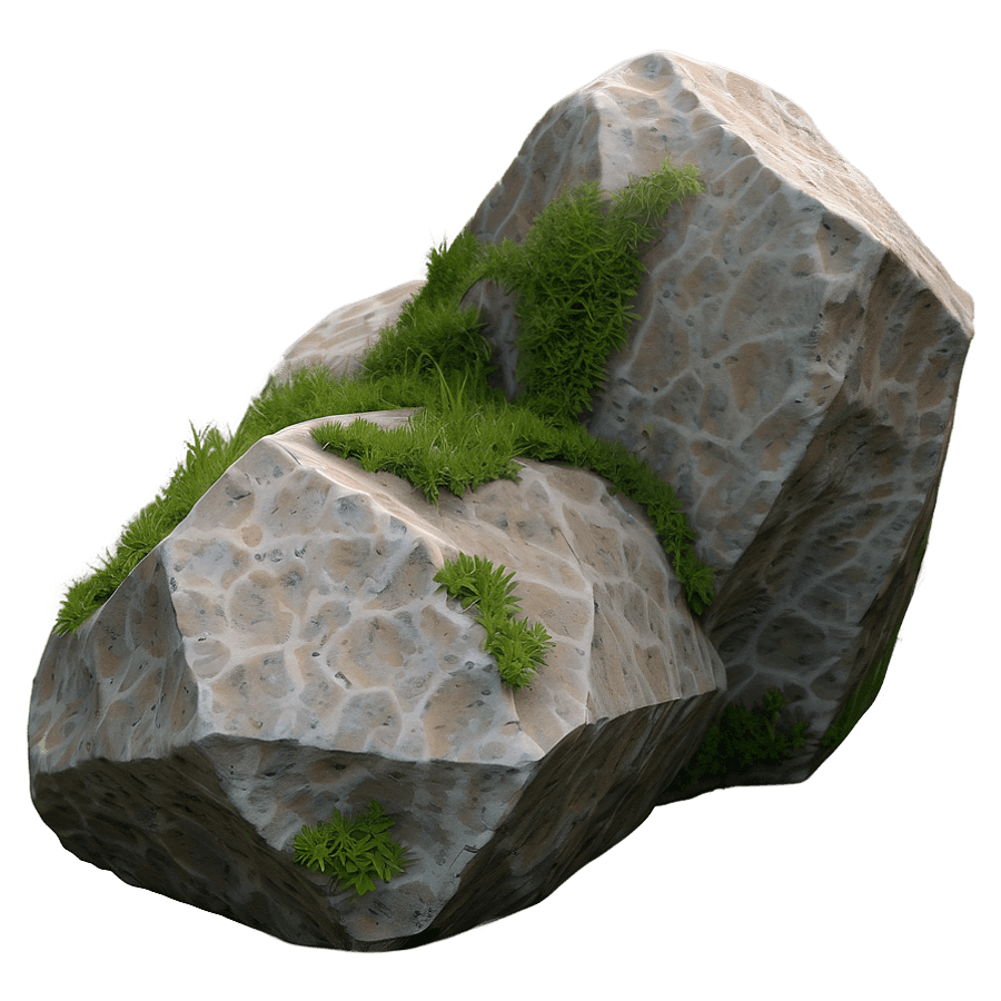 Ethereal Boulder PNG yvm91