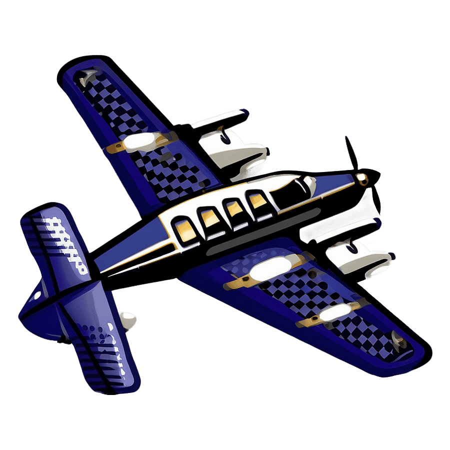 Propeller Plane Icon PNG 24