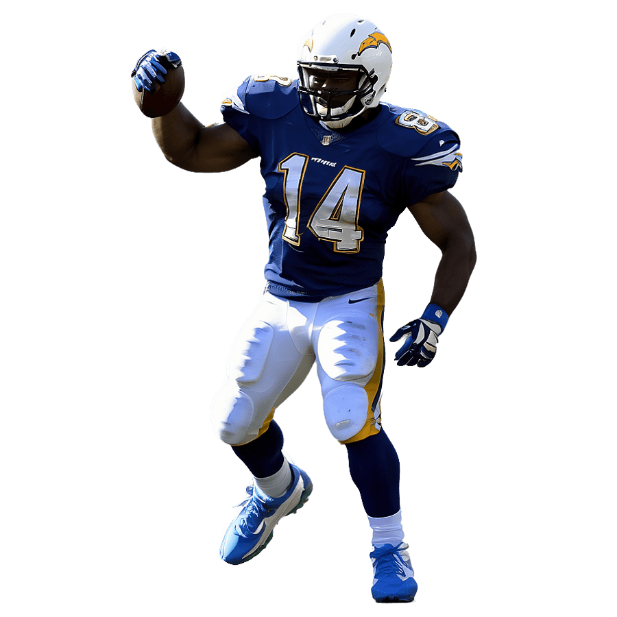 Chargers Vector Silhouette PNG 92