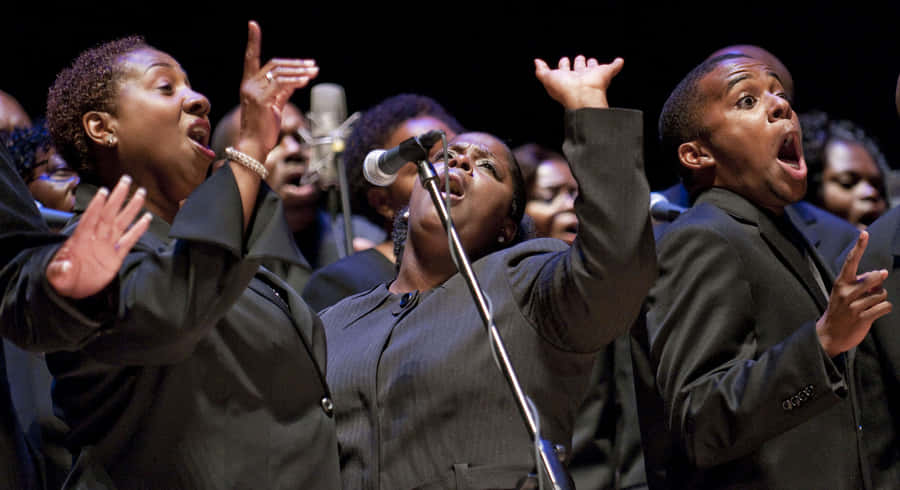 Performance de Coral Gospel