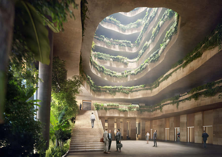 Edificiecologici verdi Sfondi