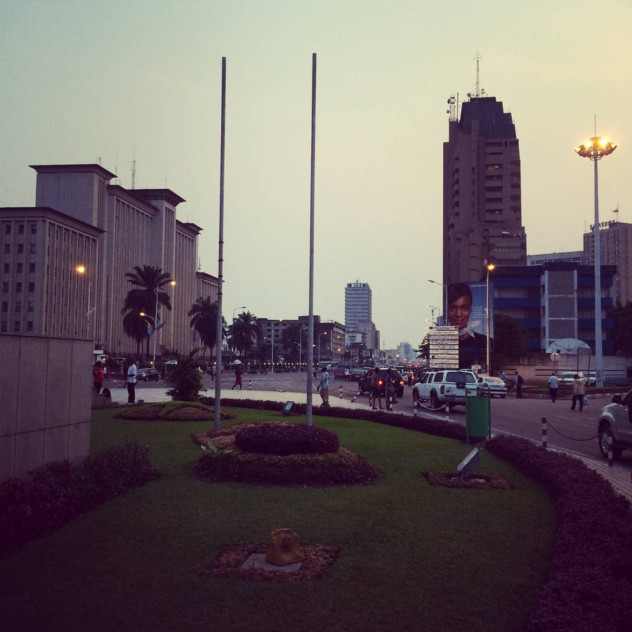 Construçãode Kinshasa.