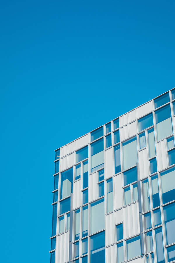 Edificioa scacchi blu