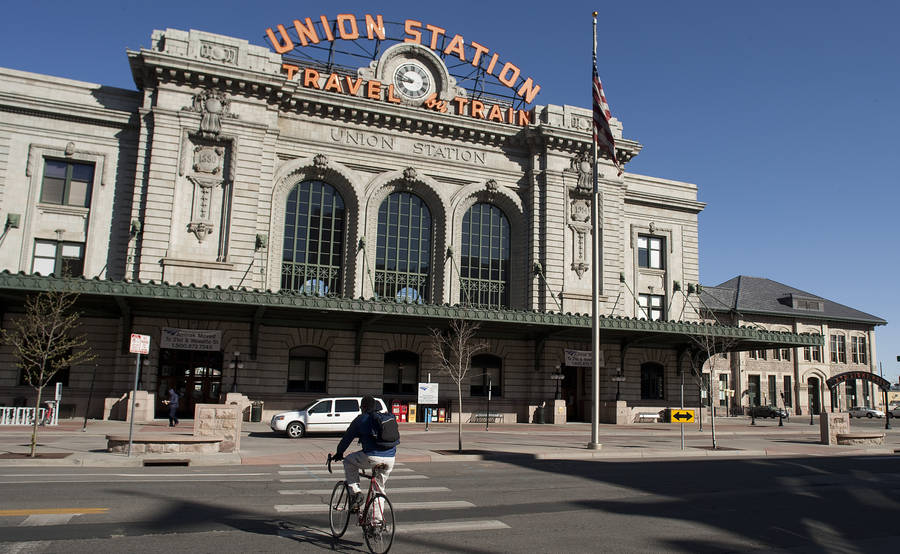 Edificiodi Union Station Esterno Sfondi