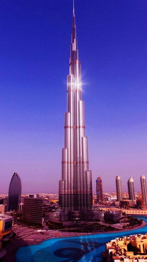 Edificioreluciente de Dubai