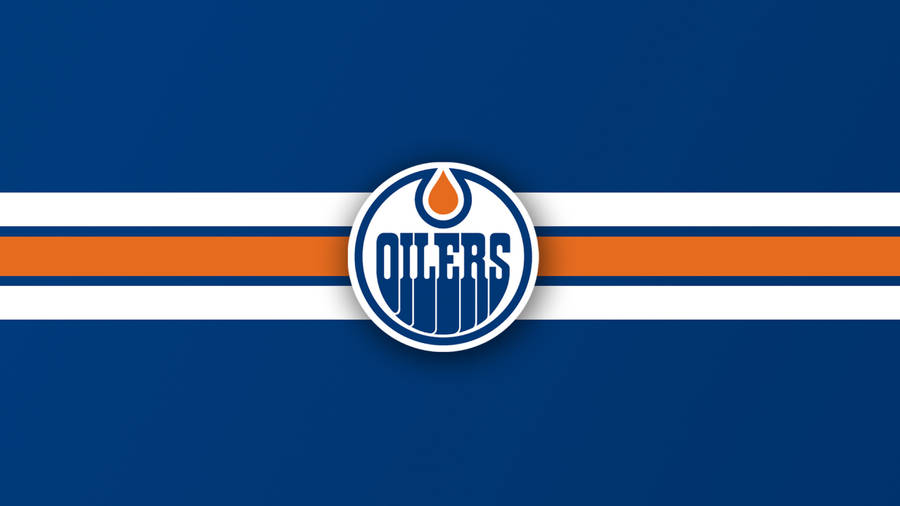 Edmonton Oilers NHL minimal art wallpaper
