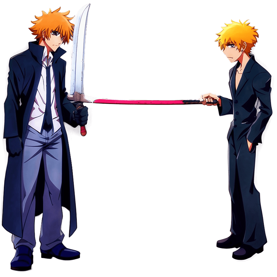 Ichigo Kurosaki Protecting Friends PNG mnl