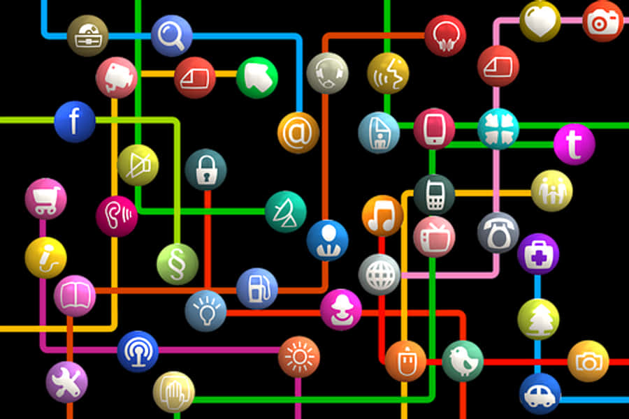 Social Media Icons Network