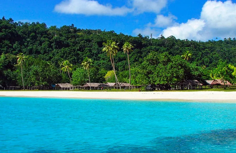 Solomon Islands Thick Clouds