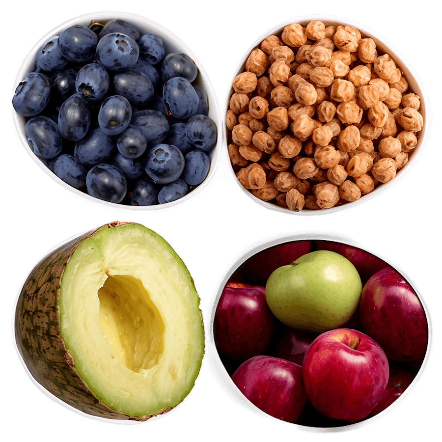 Fiber-Rich Foods PNG 75