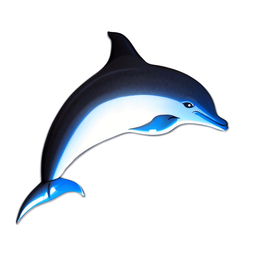 Dolphin Fin Clipart PNG qts68