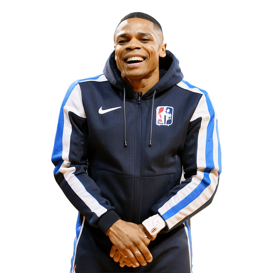 Russell Westbrook Emotional Victory PNG 66