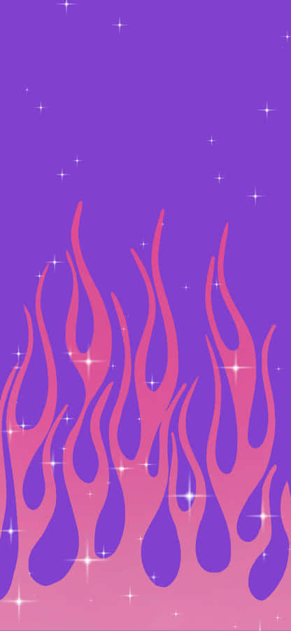 Fiamme Estetiche Rosa e Viola