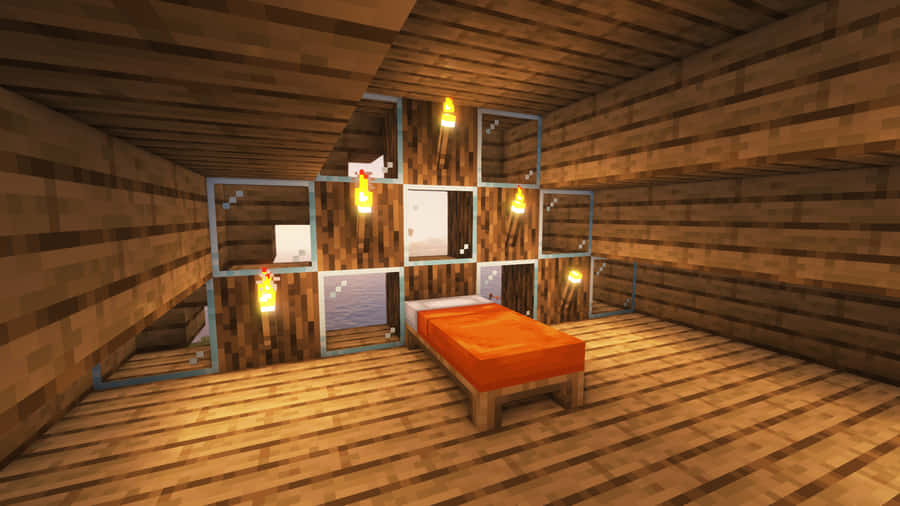 MinecraftOverlevelse 1920 x 1080 baggrundsbillede