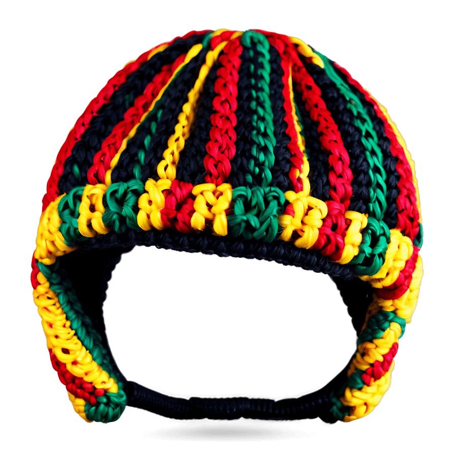 Rasta Beanie Hat PNG 3