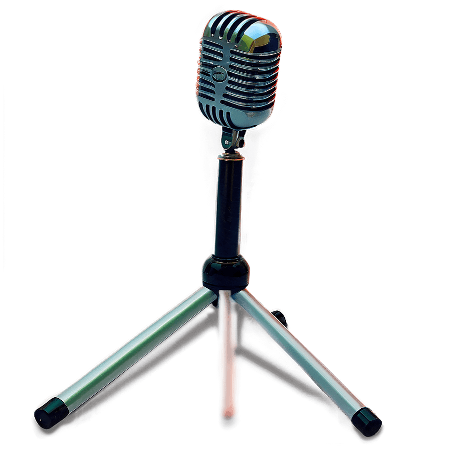 Radio Mic with Stand PNG gnm12