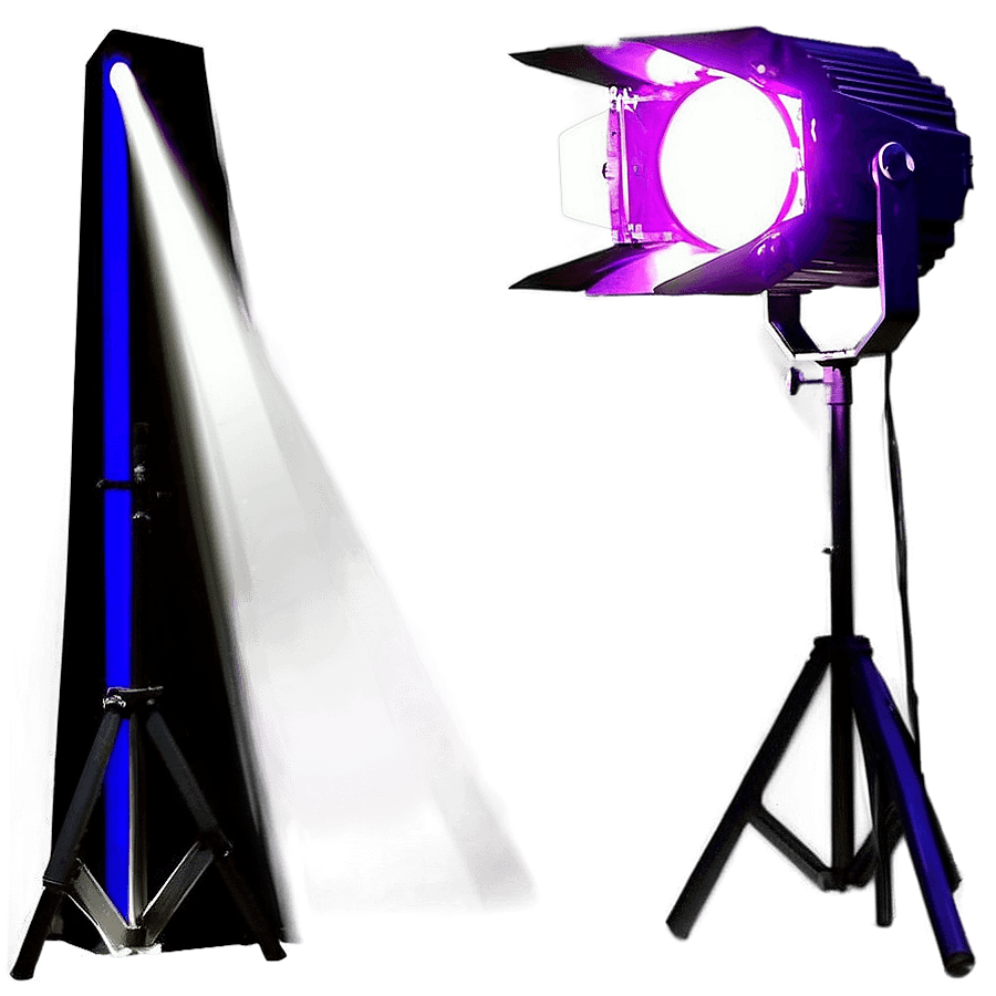 Stage Lights Silhouette PNG ika