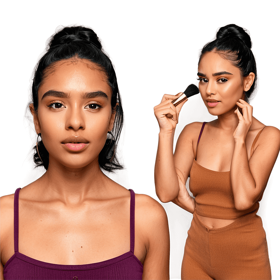 Everyday Makeup Routine PNG 20