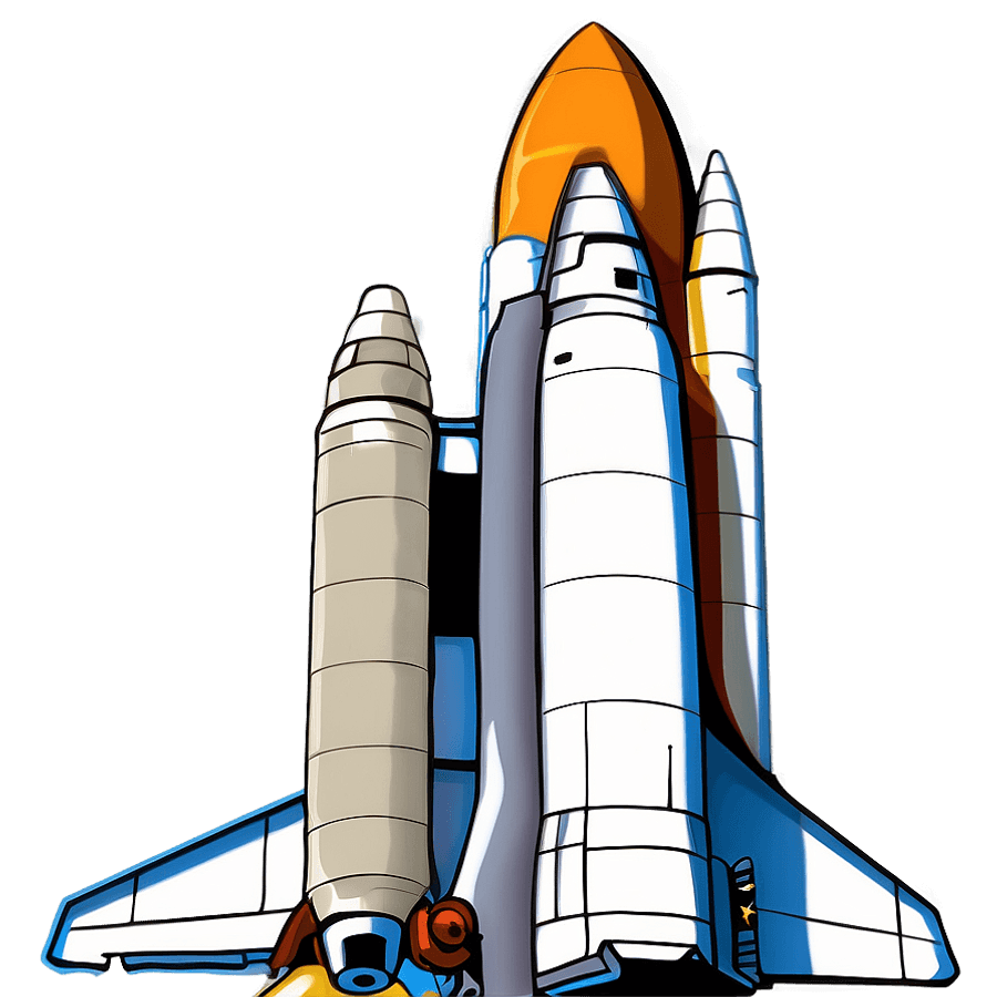 Space Shuttle Thrusters PNG ieb14