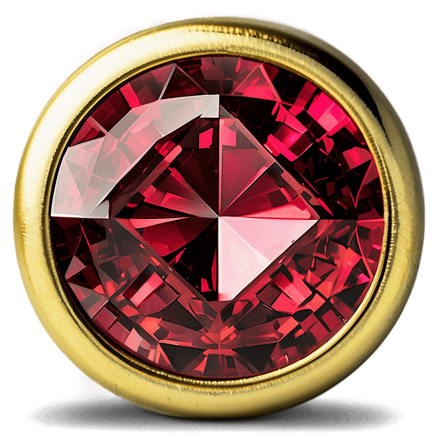Ruby in Gold Bezel PNG 05242024