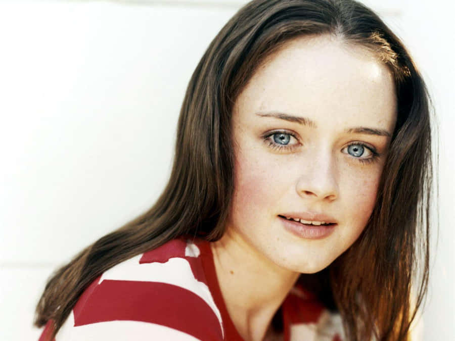 AlexisBledel posa in un abito alla moda