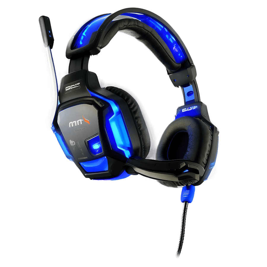 High-Tech Gaming Headset PNG 48