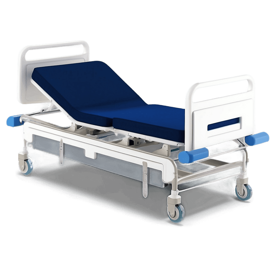 Hospital Bed with Footboard PNG 61