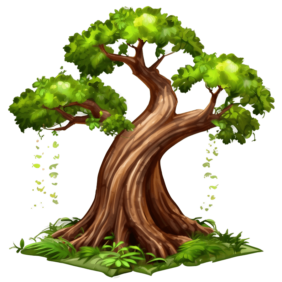 Fantasy Forest Tree PNG 26