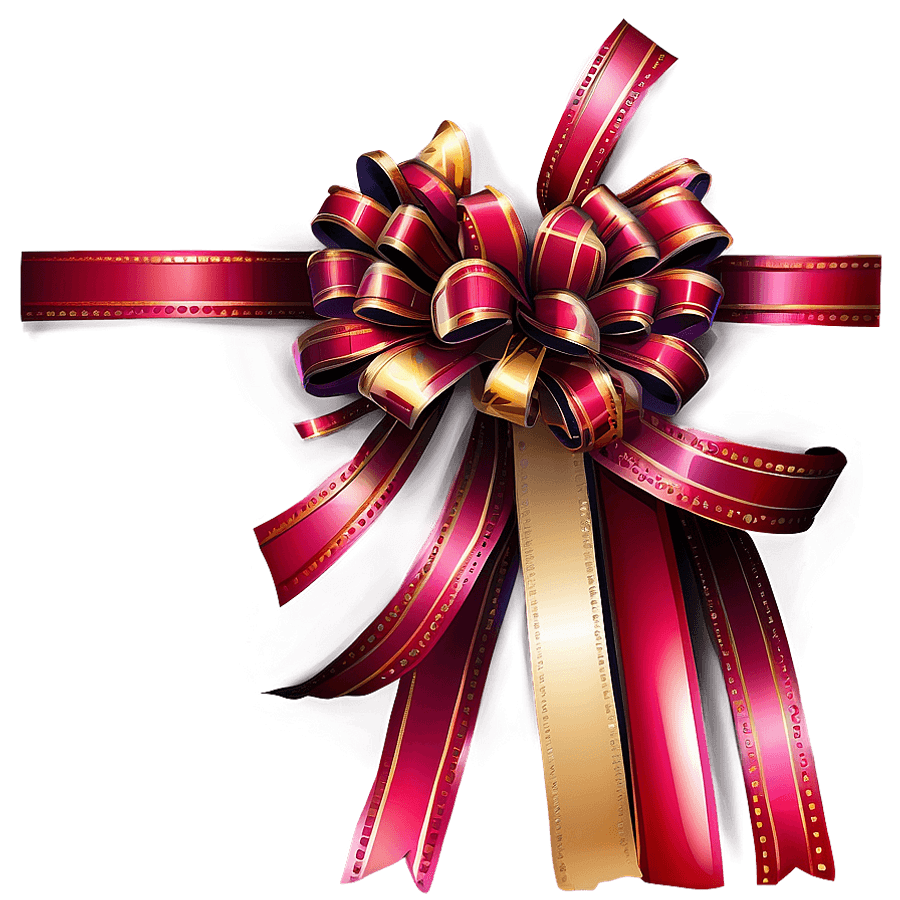 Banner Ribbon Bow PNG tjd