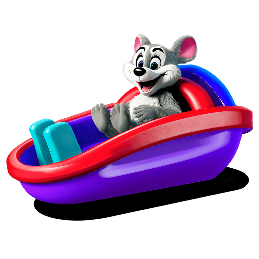 Chuck E Cheese Roller Coaster Simulator PNG dbd