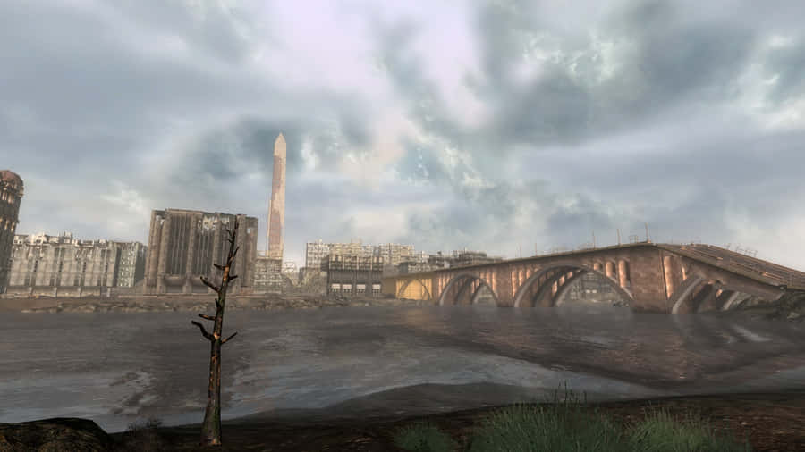 Fallout4 Das Ödland der Hauptstadt 1920 x 1080 Hintergrundbild