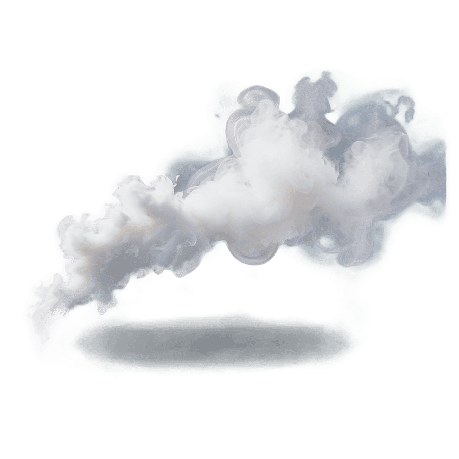 White Smoke Screen PNG 3