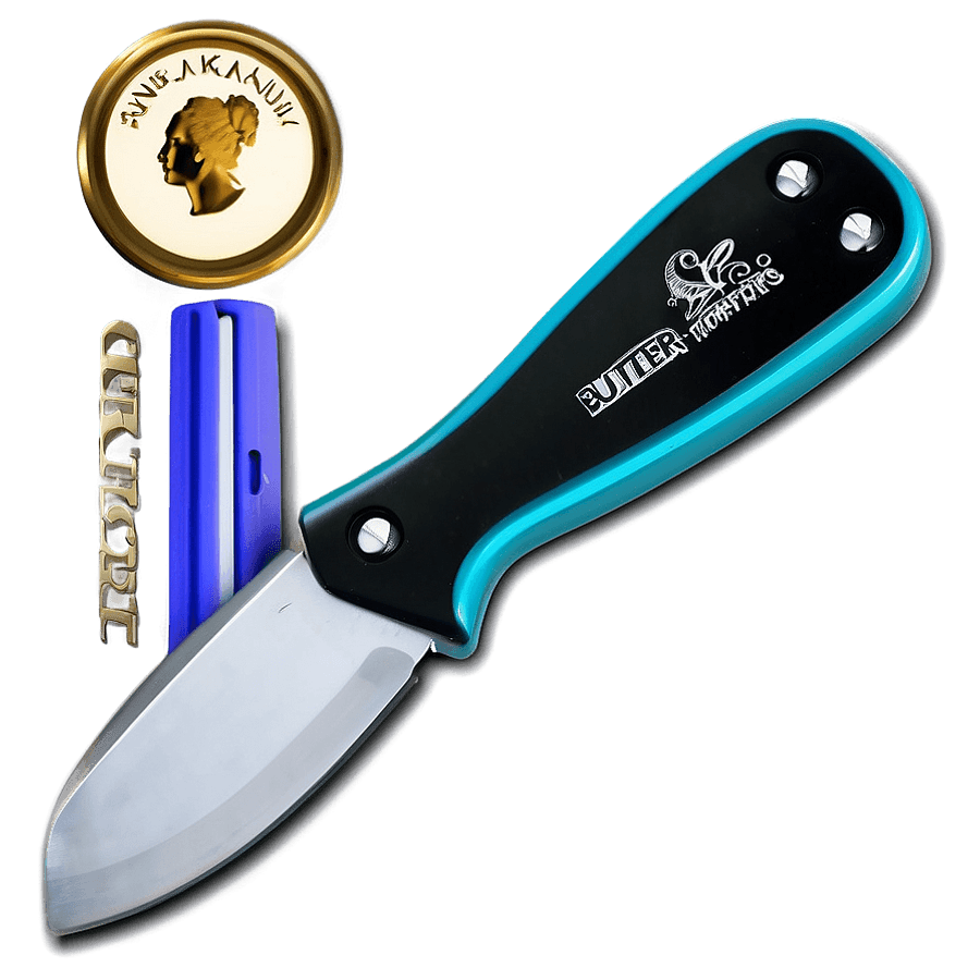 Compact Travel Butter Knife PNG ehd